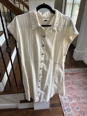 Universal Thread Women's Denim Flouncy Dress